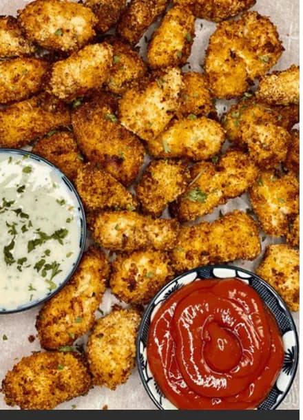 HIGH PROTEIN AIR-FRIED CHICKEN NUGGETS