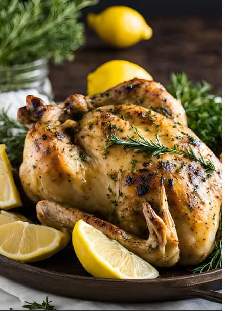 LEMON HERB ROASTED CHICKEN