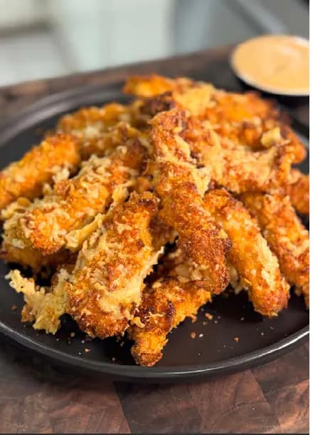 HIGH PROTEIN CHICKEN FRIES (AIR FRYER)