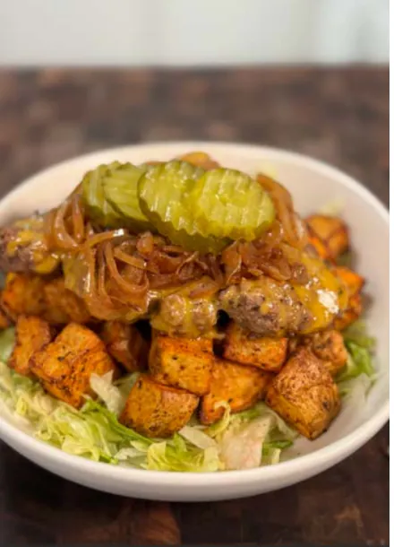 ANIMAL-STYLE BURGER BOWLS