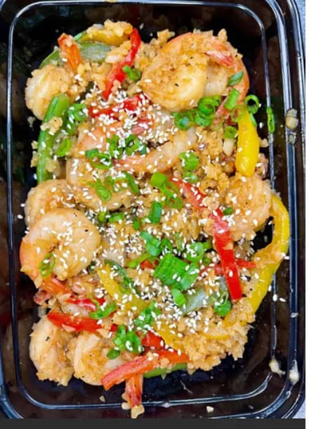 SPICY SHRIMP STIR-FRY