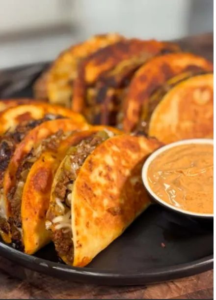BEEF STUFFED MINI TACOS