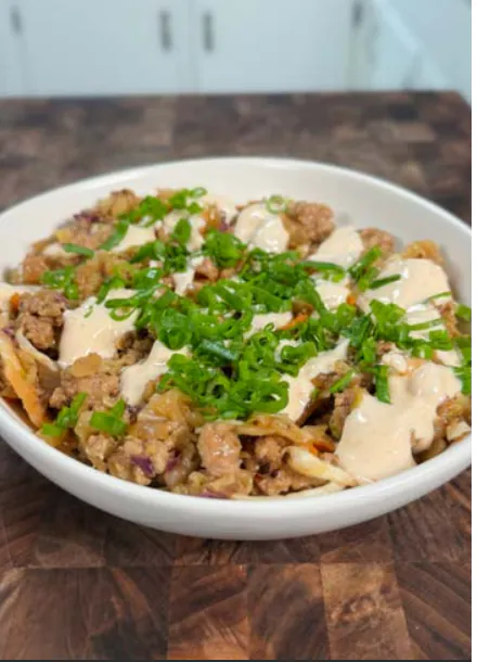 EGG ROLL IN A BOWL (ONE POT)