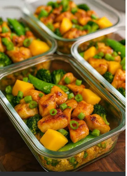 MANGO CHICKEN STIR-FRY