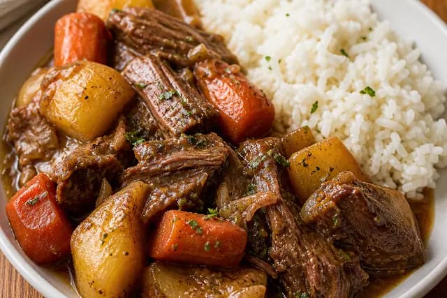 Pot Roast Rice