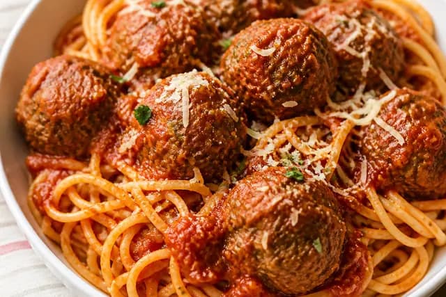 Pasta Meatballs