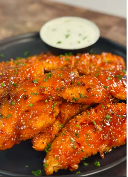 PEACH HEAT CHICKEN TENDERS