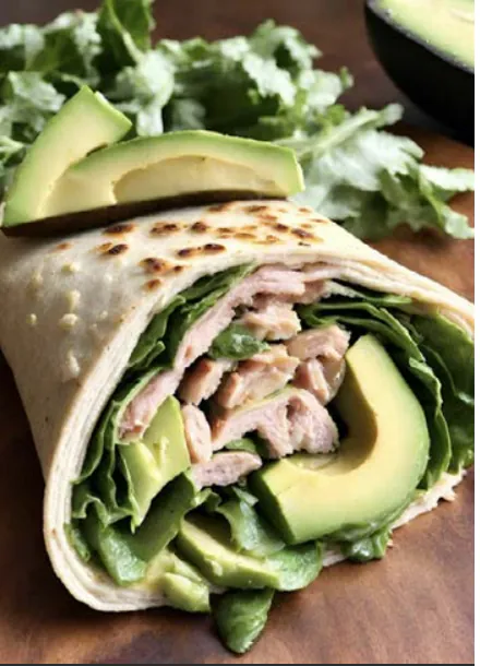 TURKEY AND AVOCADO WRAP