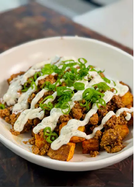 GARLIC BUTTER BEEF & POTATO BOWL