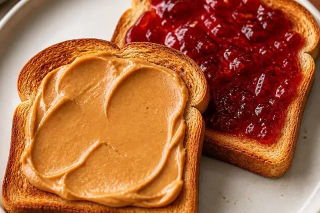Peanut Butter and Jelly Toast