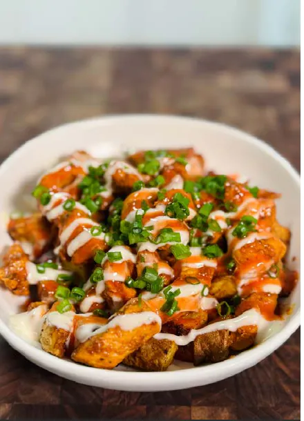BUFFALO CHICKEN & POTATO BOWLS