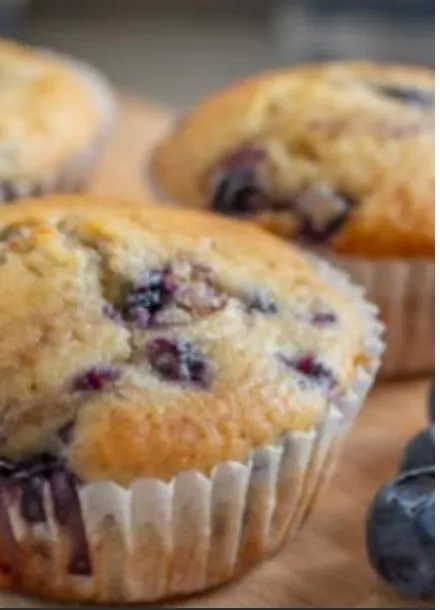 PROTEIN-PACKED BLUEBERRY MUFFINS