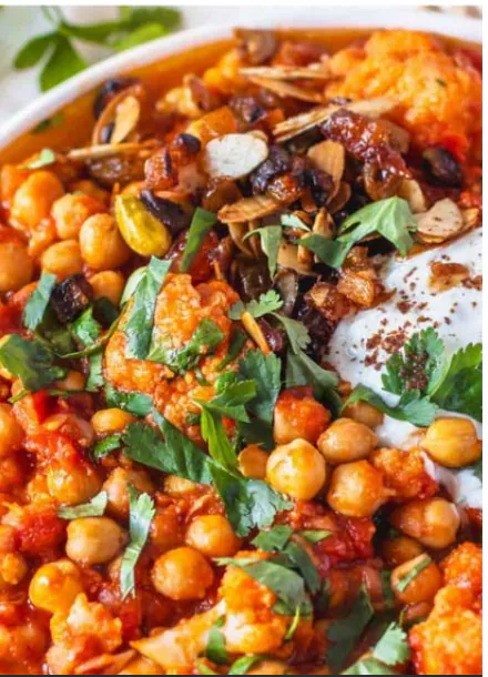 MOROCCAN CHICKPEA STEW