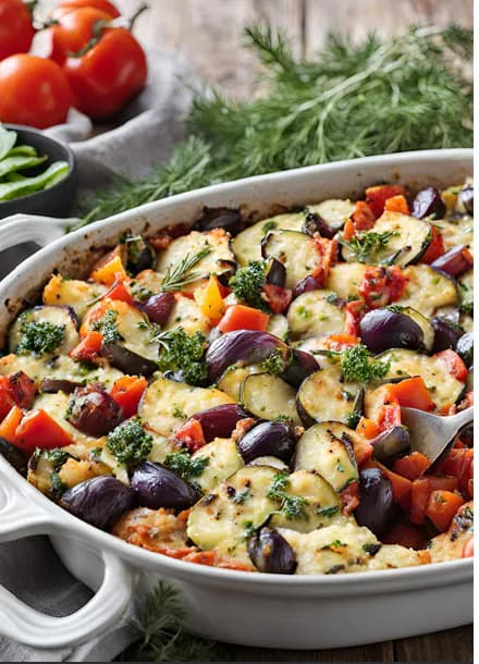 MEDITERRANEAN VEGGIE BAKE