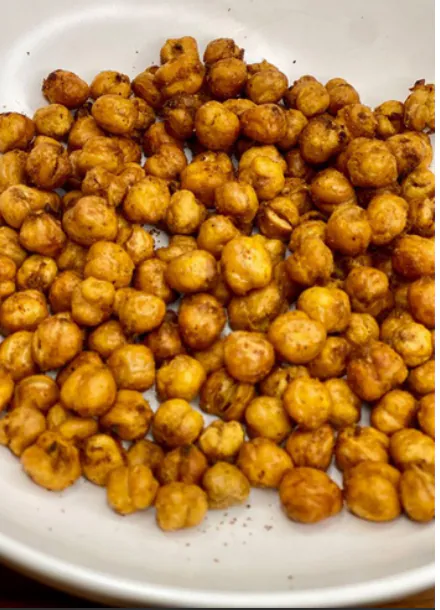 CRISPY AIR FRIED CHICKPEAS